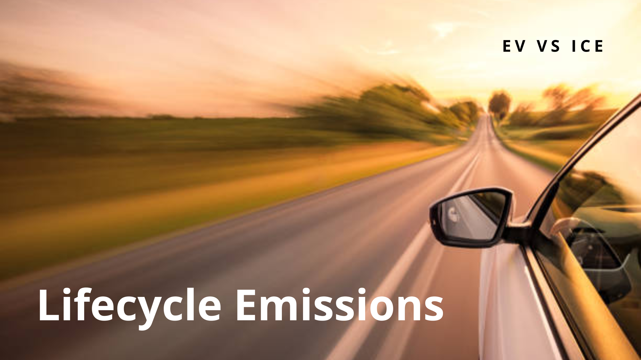 Lifecycle Emissions of Electric Cars vs. Gasoline